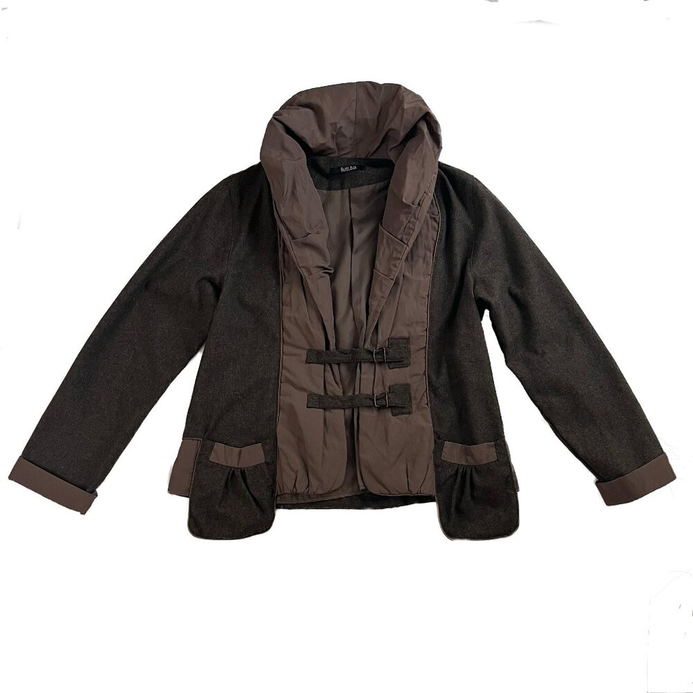 Oliver Jung Paris Brown Jacket Sz S